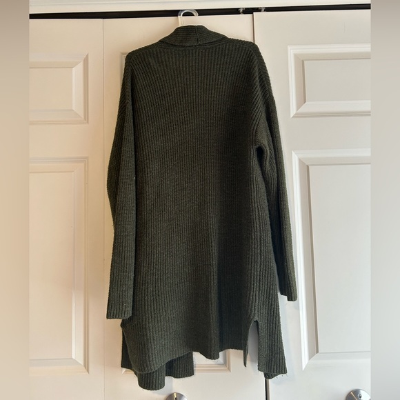 Target Brand Ava & Viv Hunter Green Knit Cardigan, Size X - Picture 3 of 4